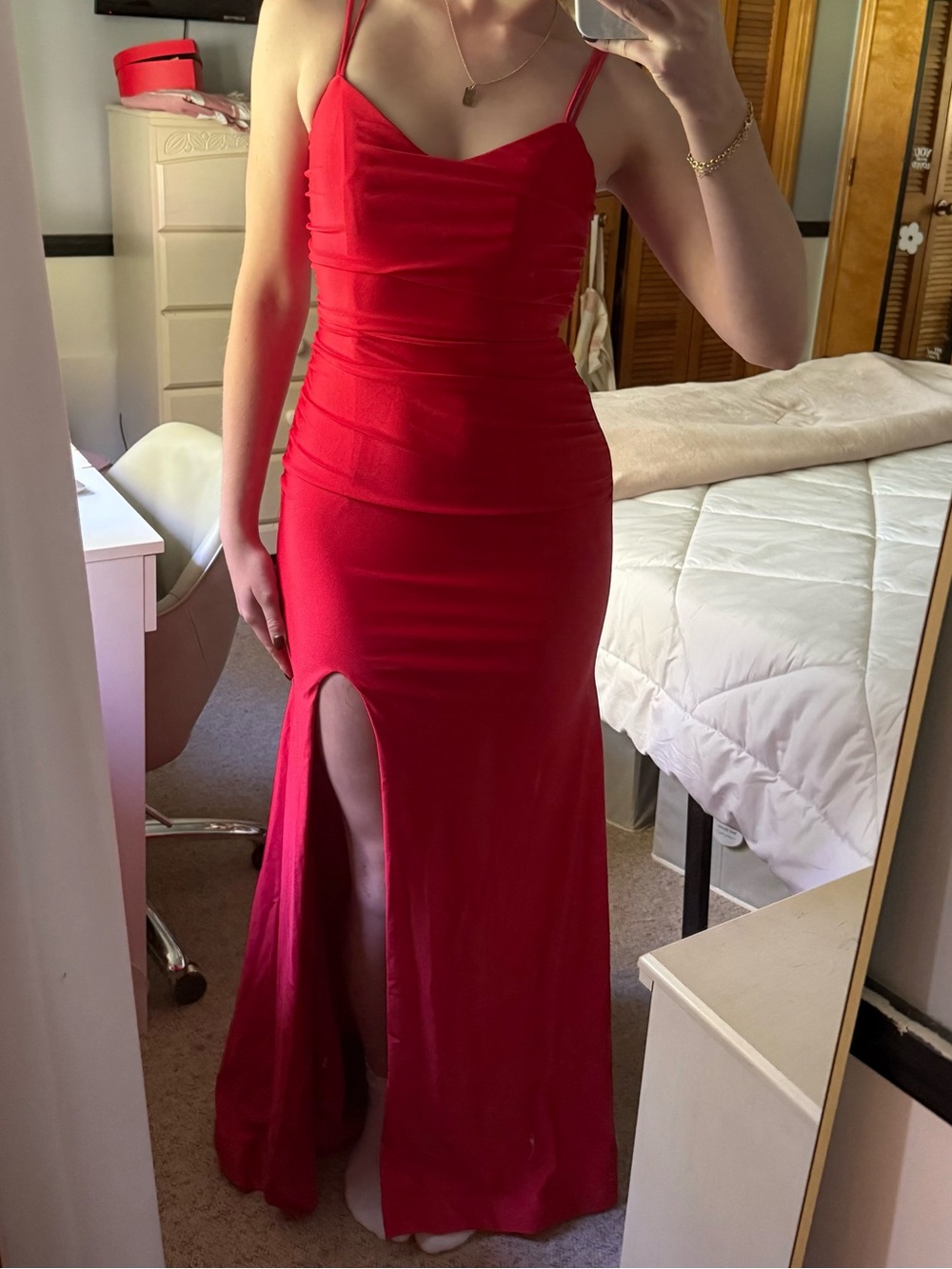 Nox Red Prom/Homecoming/Bridesmaid Dress/ Formal Dress